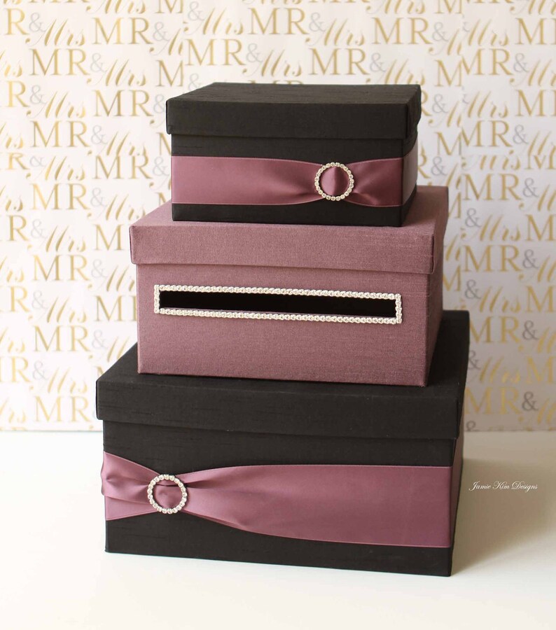 Wedding Card Box Money Box Gift Card Holder custom made to