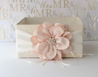 Wedding Program Box | Favor Holder | Bubbles Holder | Fan Holder | Custom Made Box