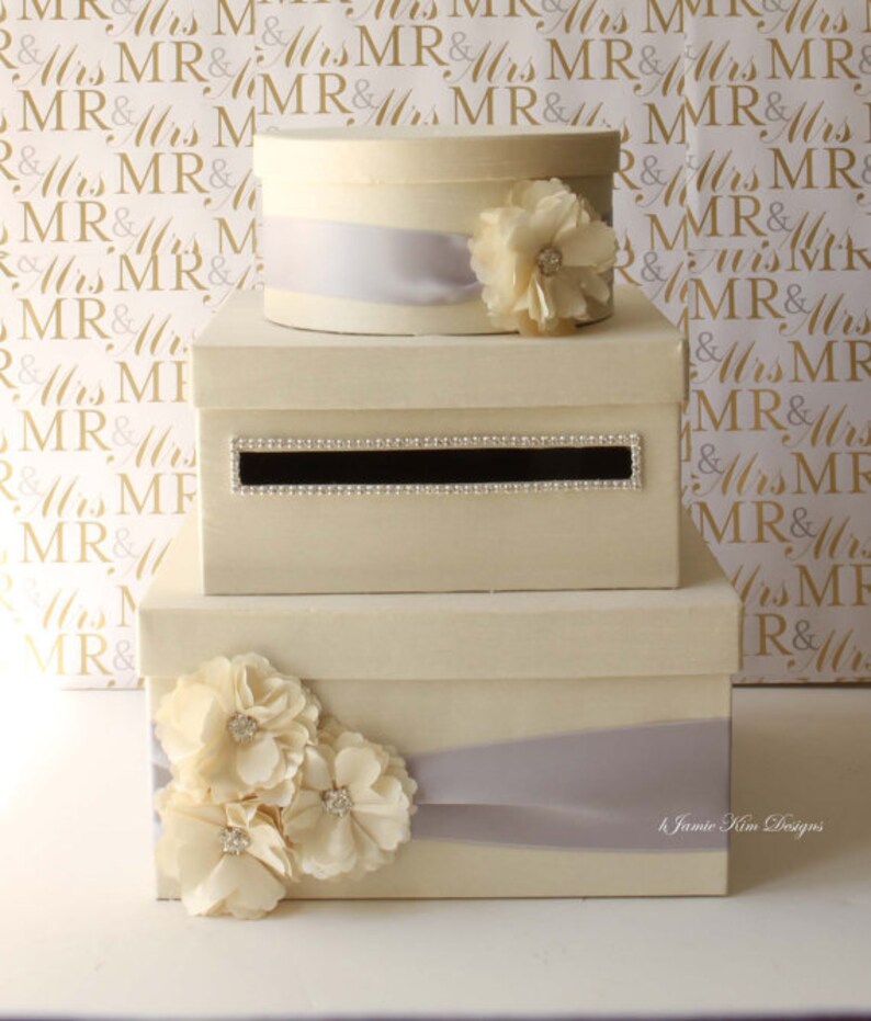 Wedding Card Box Money Box Gift Card Holder Custom Made to