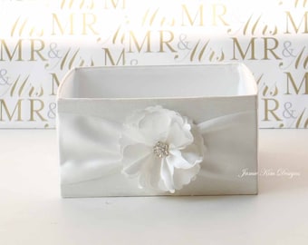 Wedding Program Box | Favor Holder | Bubbles Holder | Fan Holder | Custom Made Box
