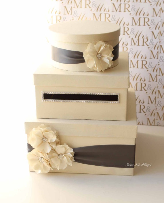 Wedding Card Box Money Box Gift Card Holder Custom Made to Etsy
