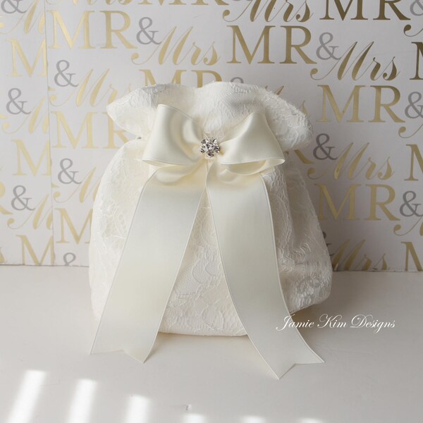 Wedding Money Bag Etsy