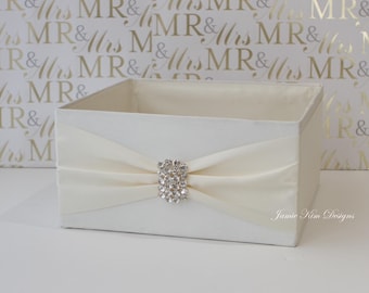 Wedding Program Box | Favor Holder | Bubbles Holder | Fan Holder | Custom Made Box| Grey Plum Program Box