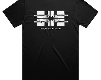 Lumatische Sichtgeräte Rorschach Muster Zurück Print T-Shirt