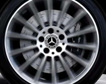 Mercedes-Benz Floating/Spinning Center Caps