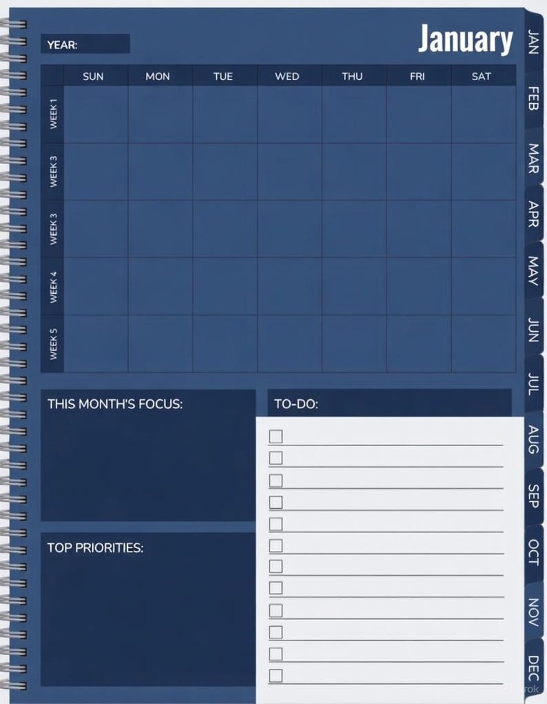 Ultimate 2026 Digital Planner Bundle | Daily, Weekly Monthly PDF ...