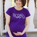 Psalm 127:3 Purple Maternity Shirt, maternity top, pregnancy shirt, pregnancy top, mom-to-be shirt, mom-to-be top, Christian maternity
