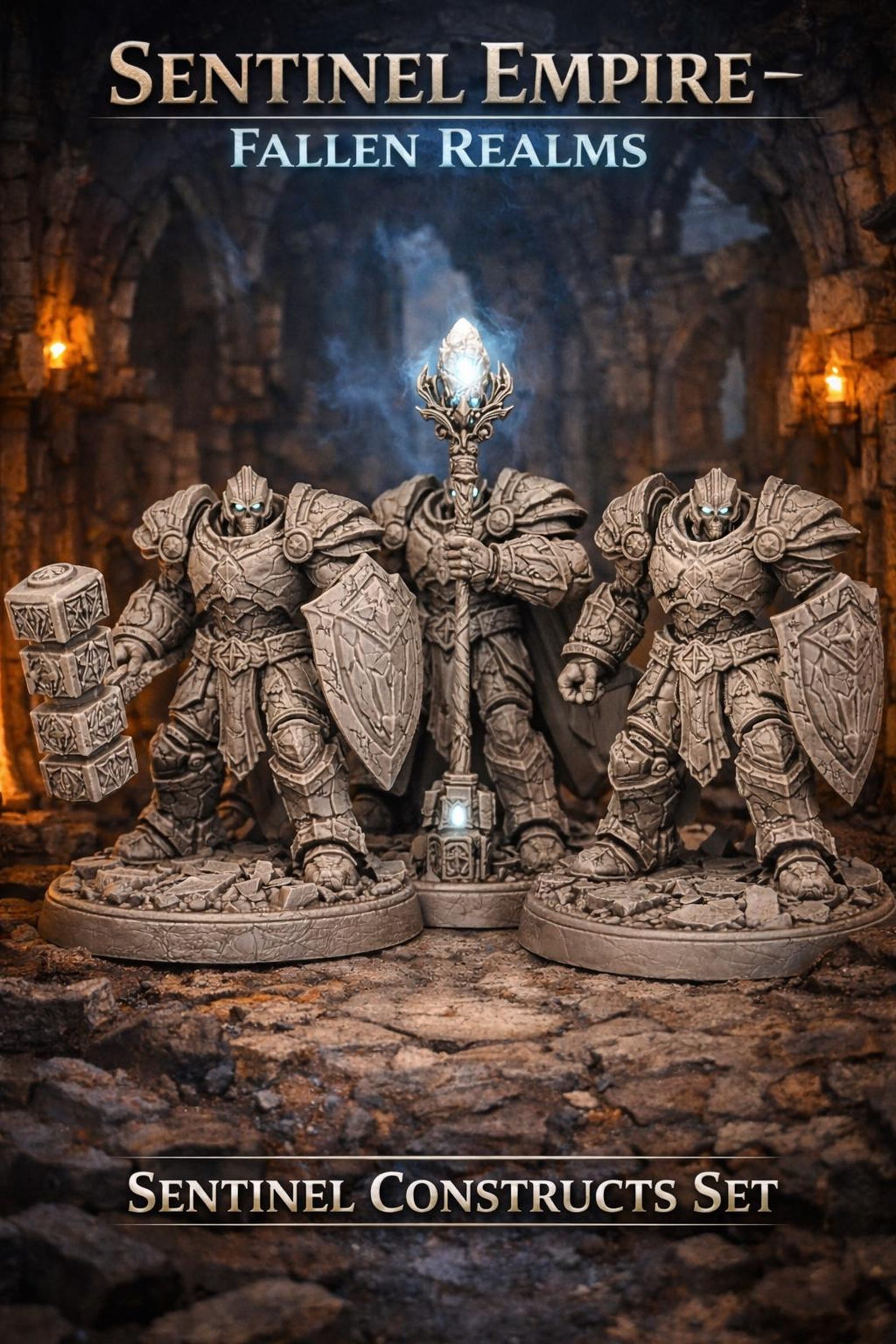 Sentinel Construct Sentinel Construct Relics Miniatures | Fallen Realms Miniatures ...