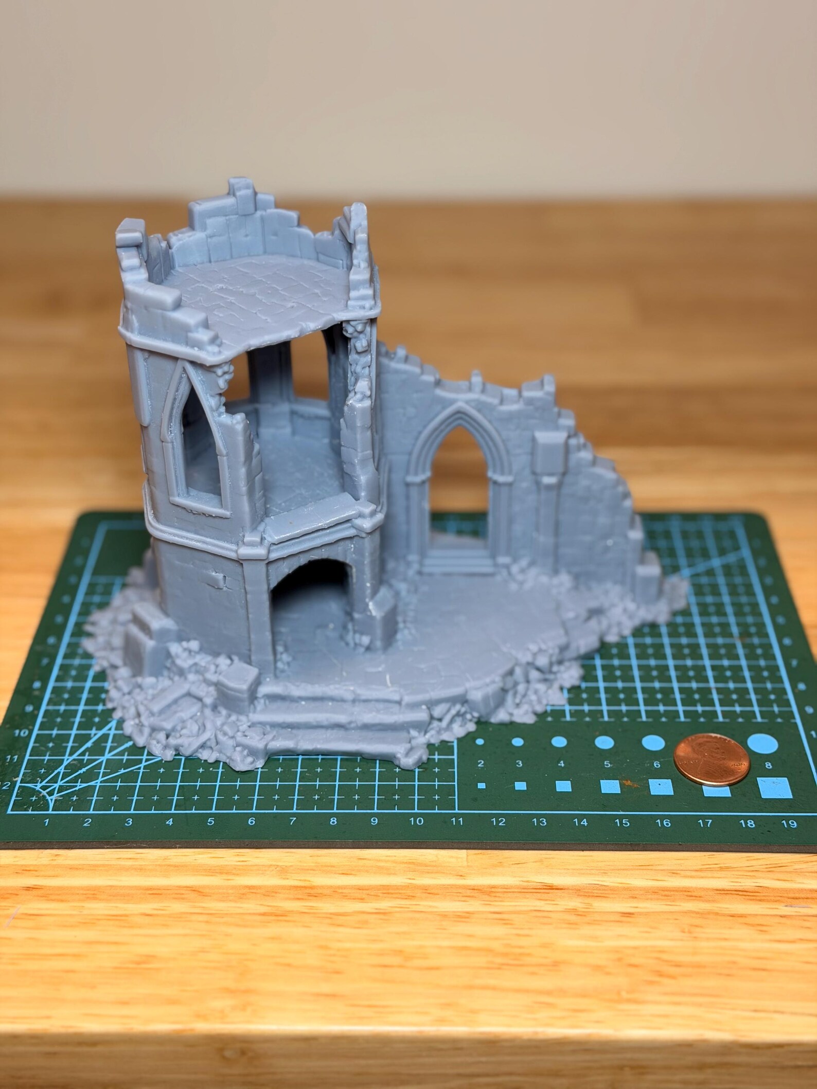 Fallen Realms Ruined Sanctum Structure Set | DND Terrain Ruins | 28mm ...