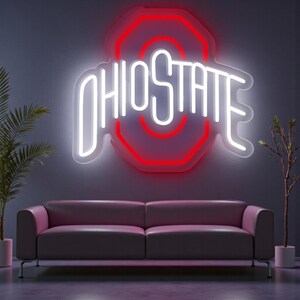 Ohio State Buckeyes Neon Sign - Etsy