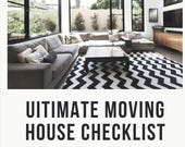 Moving Checklist Printable | Ultimate Moving Planner | New Home Checklist | Moving House Organizer PDF