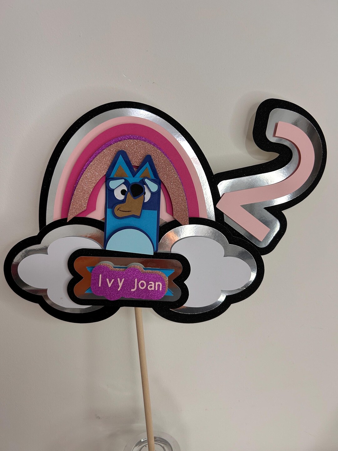 Line Character Topper Personalized Character Cake Topper | Birthday Party - Etsy