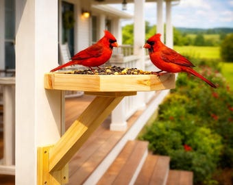 Plano de construcción de un comedero para pájaros moderno de madera (Descargar PDF)
