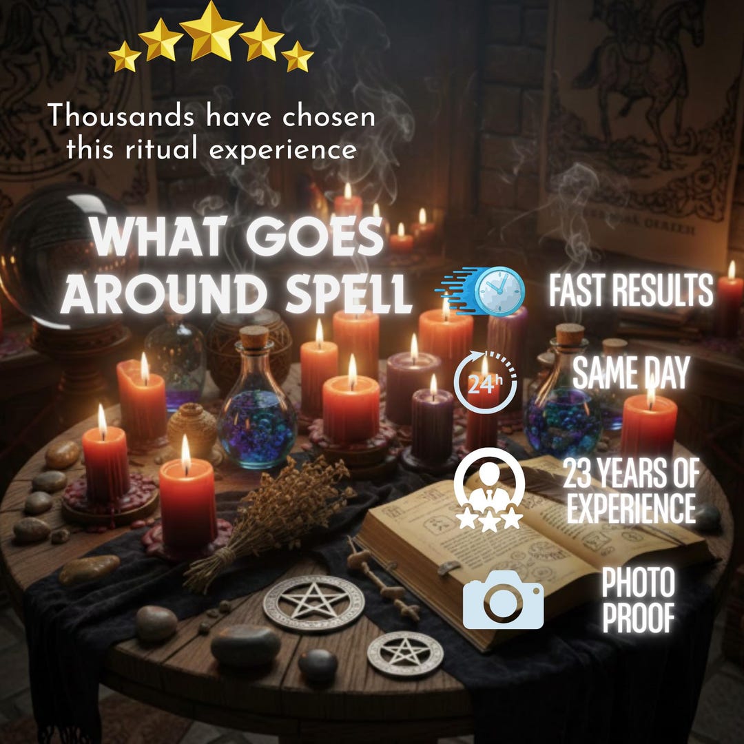 What Goes Around Spell | Restore Energetic Balance & Reciprocity ...