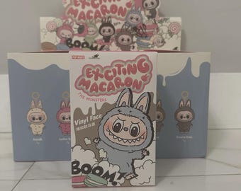 USA Authentic Pop Mart Labubu Monsters Exciting Macaron