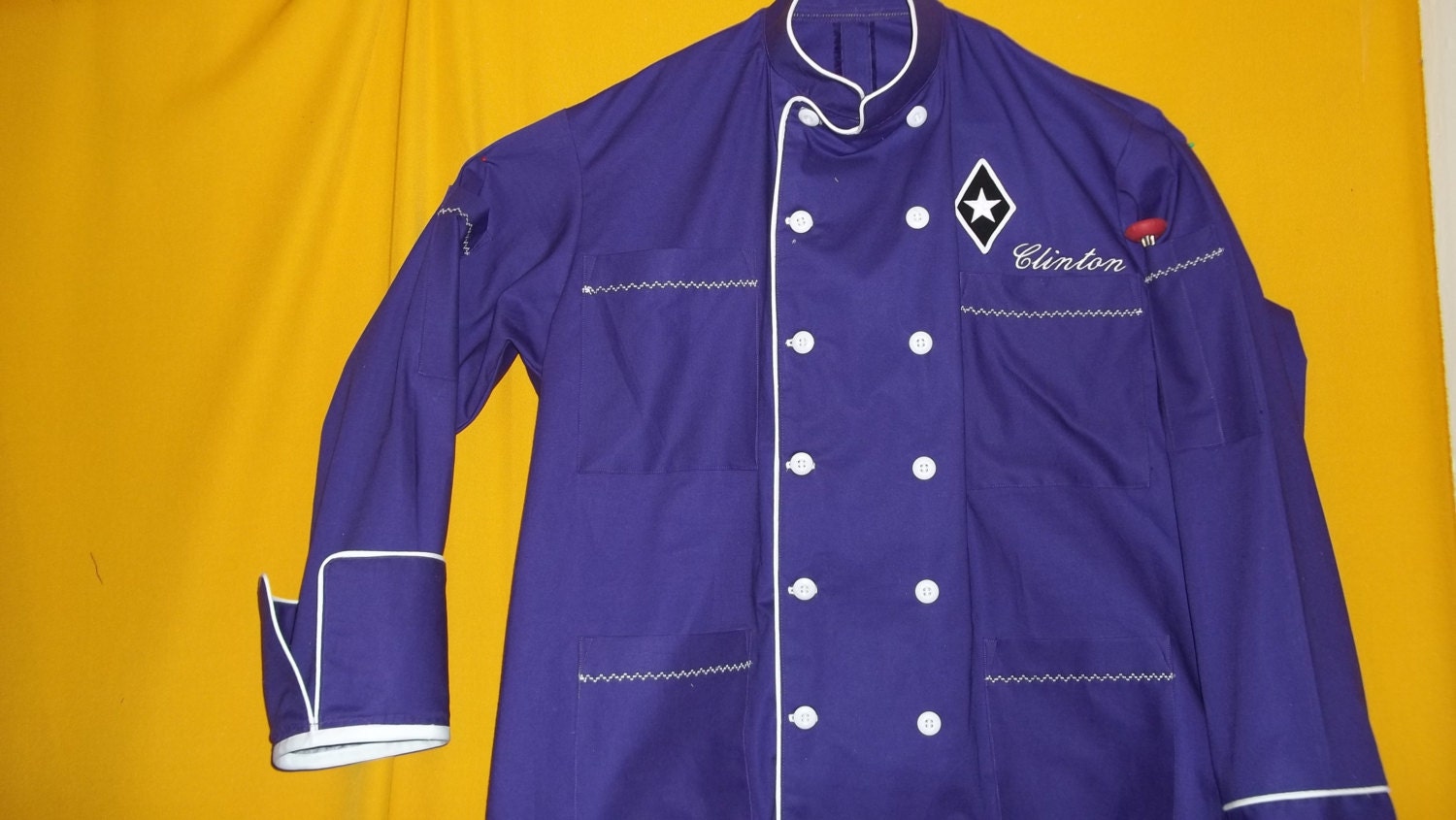 purple chef coats