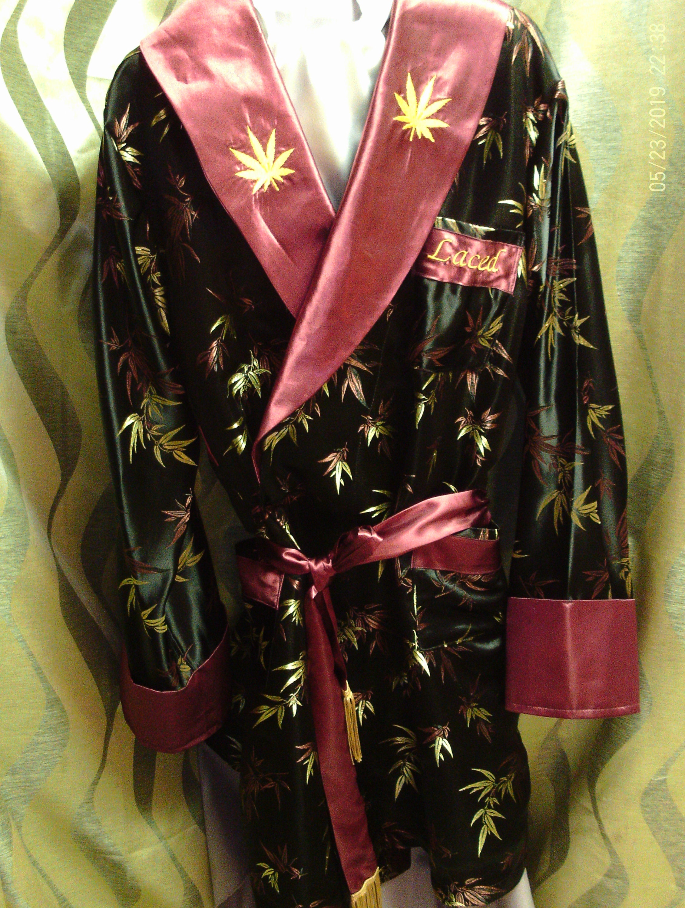 custom smoking jacket