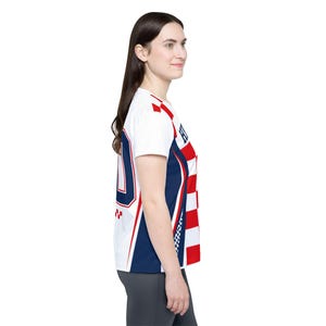 Croatia Football Shirt, Hrvatska Checkerboard Soccer Tee, Croatian Fan Jersey Style T-Shirt image 6