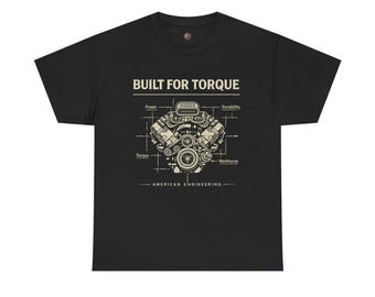 Built For Torque Shirt, V8 Engine Tee, Truck Lover Gift, Mechanic Shirt, Car Guy Tee, Vintage Engine Shirt, Automotive Graphic Tee