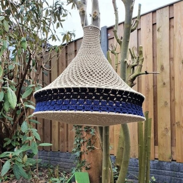Haakpatroon Lamp Christina - Crochet pattern Lamp Christina