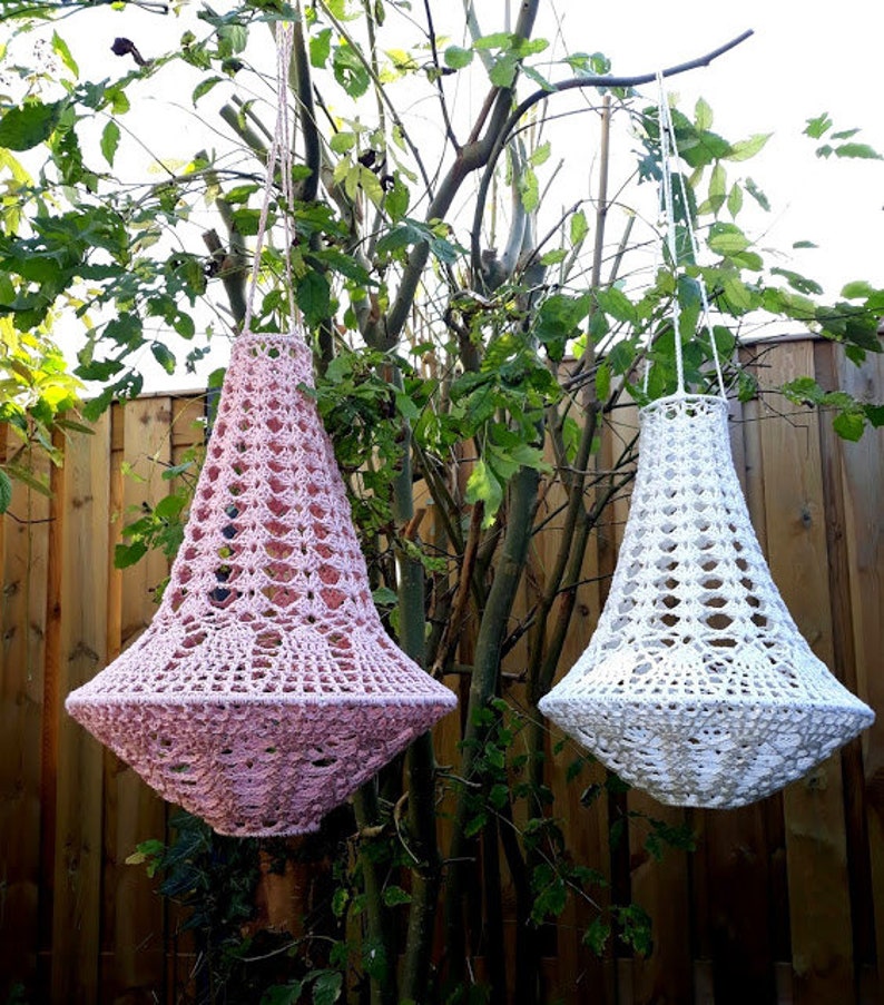 Haakpatroon Kroonluchter Alexia pdf Crochet Pattern Chandelier Alexia pdf afbeelding 5