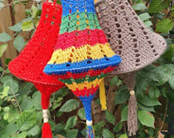 Haakpatroon Mini Kroonluchter Irina is in het nederlads en engels. Crochet pattern Mini Chandelier Irina is in dutch and english ( US terms)