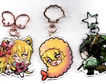 Limbus Company - Don Quixote & Yi Sang 2.5 INCH Acrylic Keychain