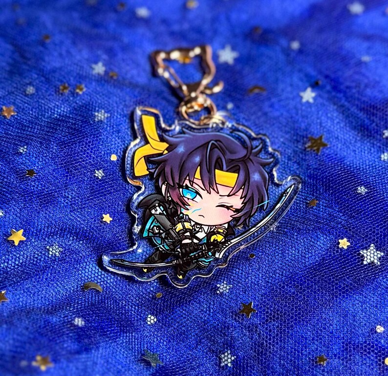 Winking Weapon Zenless Zone Zero (ZZZ) - Asaba Harumasa 2.5 INCH Acrylic Keychain - Etsy