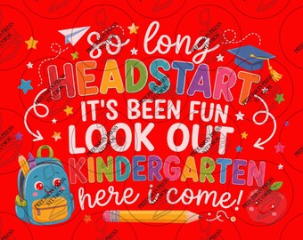 Camiseta de graduación de Head Start