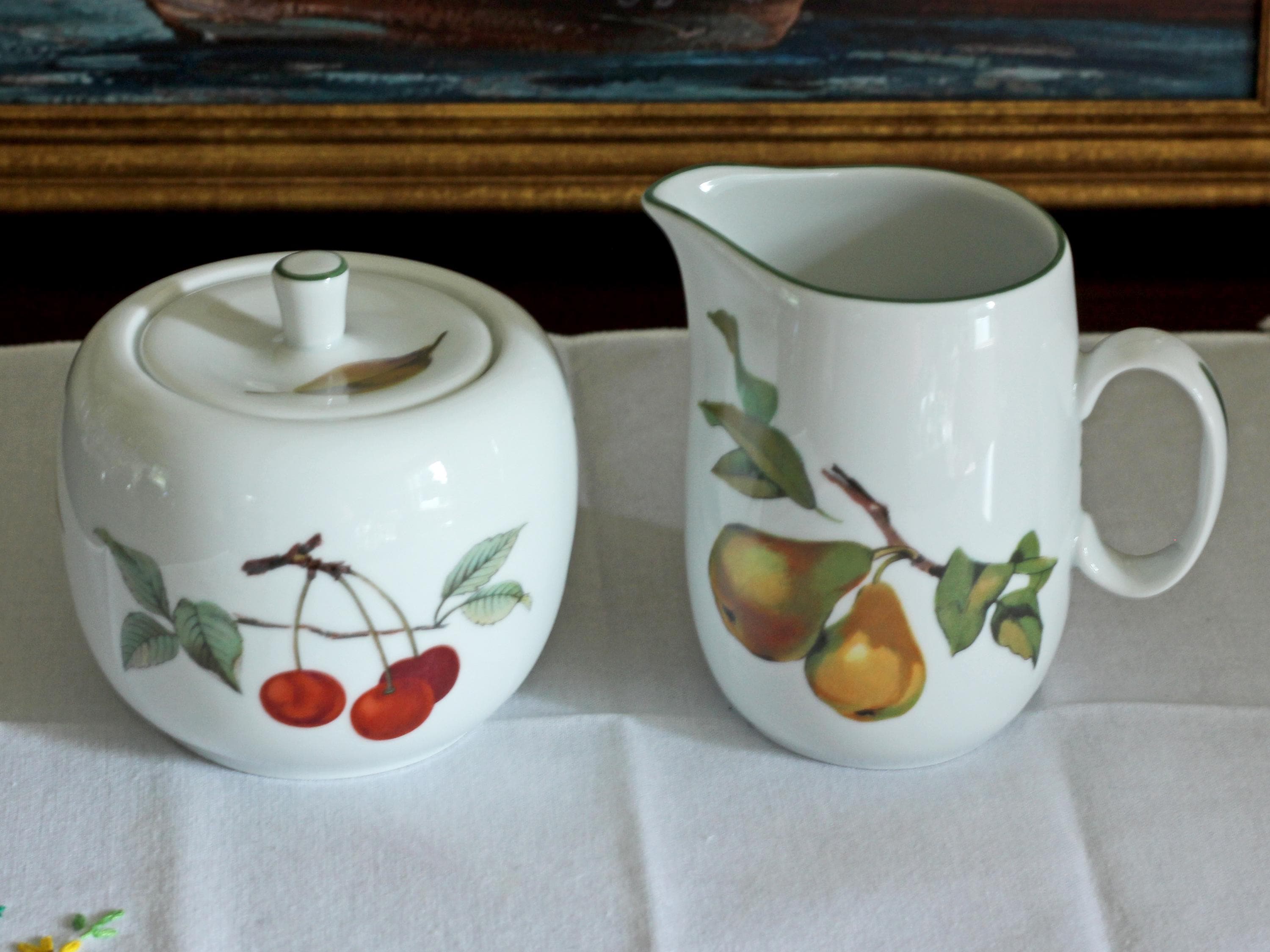 Royal Worcester Sugar Bowl - Etsy
