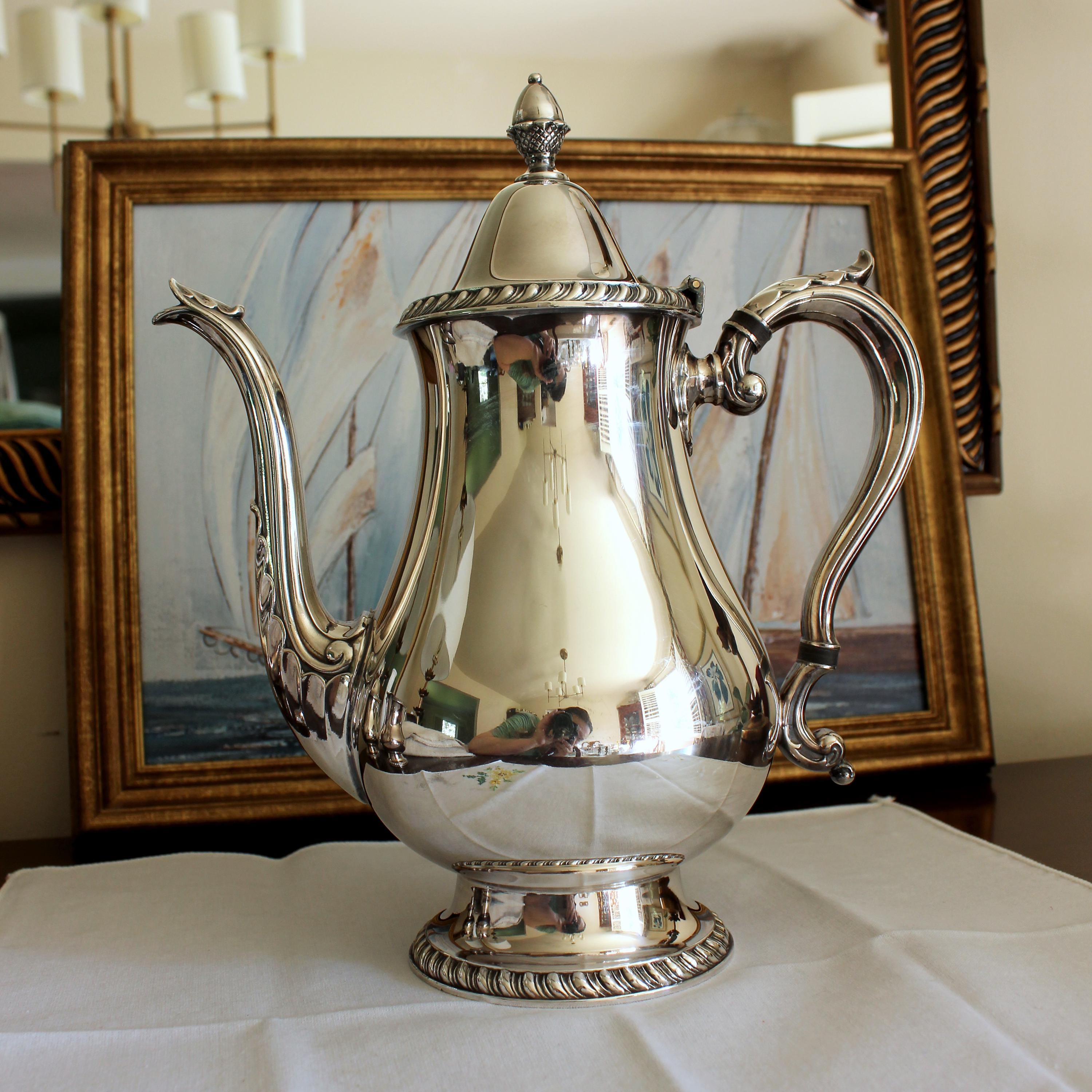 Silver Tea Pot Wallace - Etsy