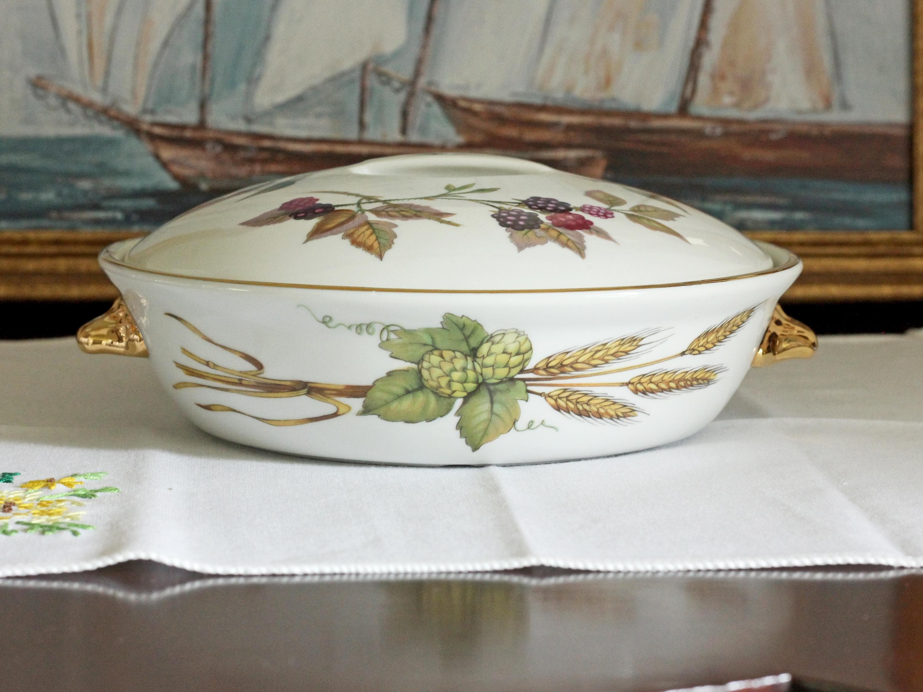 Royal Worcester Evesham - Etsy