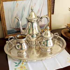 Silver Tea Pot Wallace - Etsy