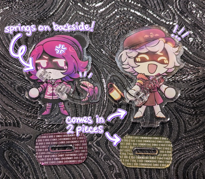 N & Uzi Wagging Tail Standees [Murder Drones] image 4