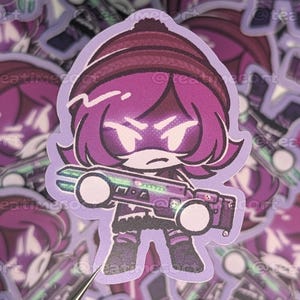 Murder Drönare Vinylklistermärken | Uzi, Lizzy, Doll bild 2