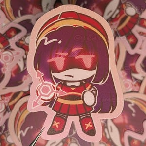 Murder Drönare Vinylklistermärken | Uzi, Lizzy, Doll bild 4