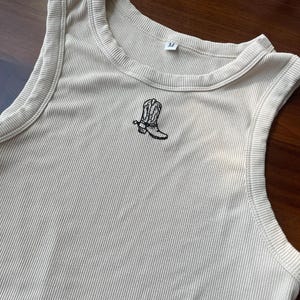 Cowboy Boot Peel & Stitch w/ or w/o Thread