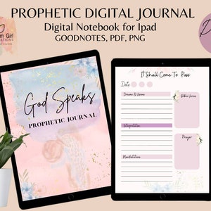 Digital Journal Prophetic journal digital download digital journal for women digital Christian digital downloads