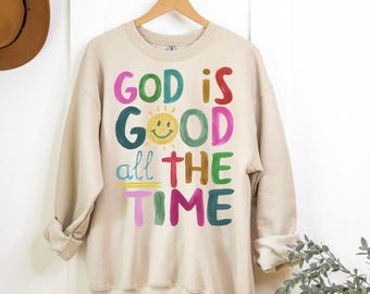 Dieu est bon tout le temps Transferts Dtf, Prêt à imprimer, verset biblique Direct to Film, Christian