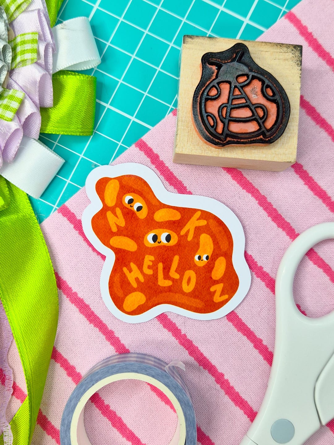 Rarest Sticker Bean Alphabet Beans Nostalgia Food Childhood Vinyl Sticker, Journal Stickers ...