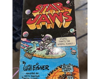 Star Jaws by Will Eisner 1978 Edition Wars Comics Retro Book So Fun Collectors