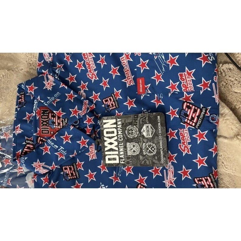 Snap-On Tools Dixxon Flannel Company Limited Ed Shirt Travis Pastrana M Xmas image 4