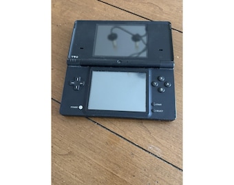 Nintendo DSi Console Black handheld game system tested works no cord