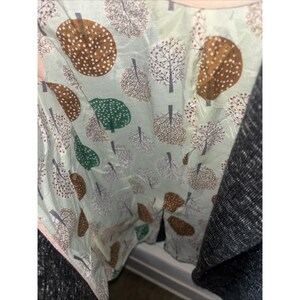 Cartonnier Anthropologie Märke Grå Stickad Kavaj Bomull Boho Kontorsmönstrad Xs bild 3