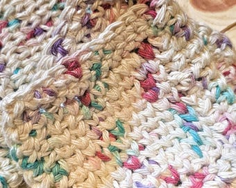 Discos de algodón reutilizables // Mini toallitas de 7,6 cm para maquillaje, limpieza, etc.