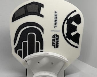 Väggmonterad Star Wars-pilhållare