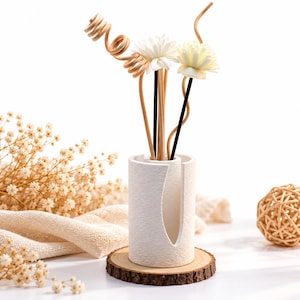 TAKE -3D Printed Reed Diffuser Vase-Modern Room Fragrance Decor