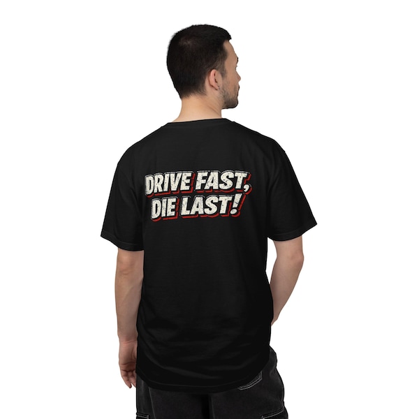 Smash That Loud Pedal -   Drive Fast, Die Last Retro Racing T-Shirt