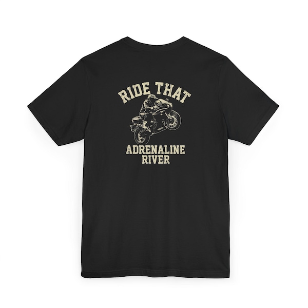 Motorsports Graphic T-Shirt | Ride That Adrenaline, Stunt & Speed