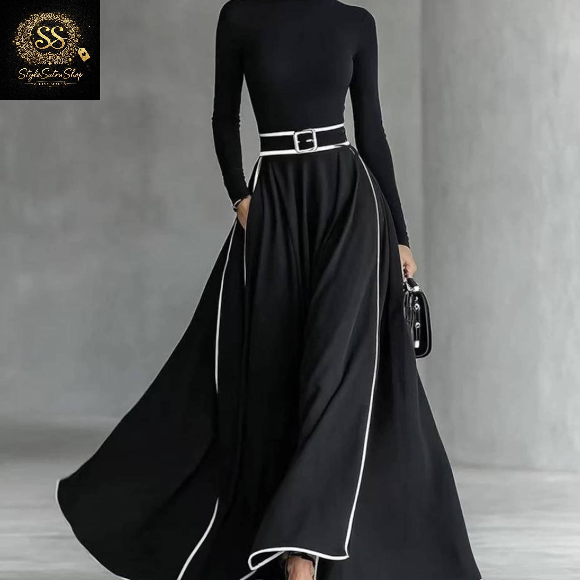 Turtleneck Evening Gown - Etsy Turtleneck Evening Gown - Etsy